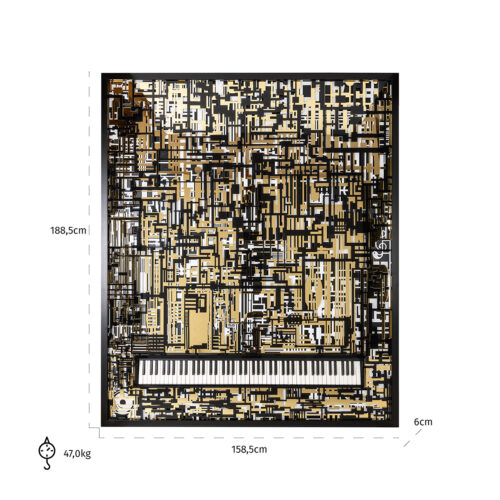Wall Art Piano Wibi - Afbeelding 3