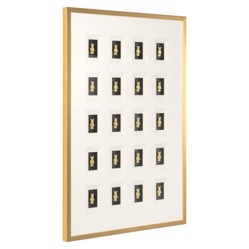 Wall Art Block 3D 100 x 70cm - Afbeelding 2