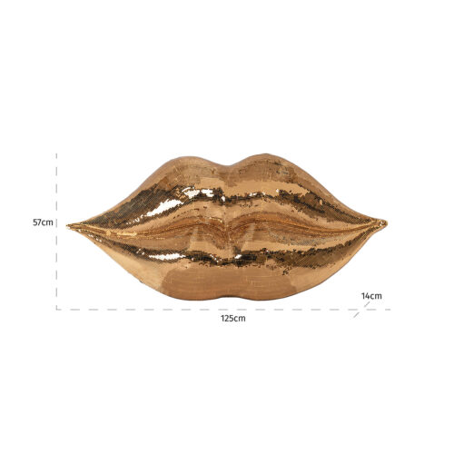 Wall art Donja (Gold) - Afbeelding 3