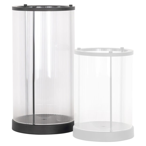 Windlicht Dayene groot (Black) - Afbeelding 3
