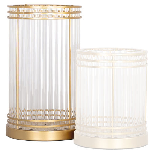 Windlicht Dyara groot (Gold) - Afbeelding 3