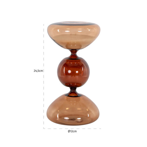 Zandloper Elba klein (Brown) - Afbeelding 2