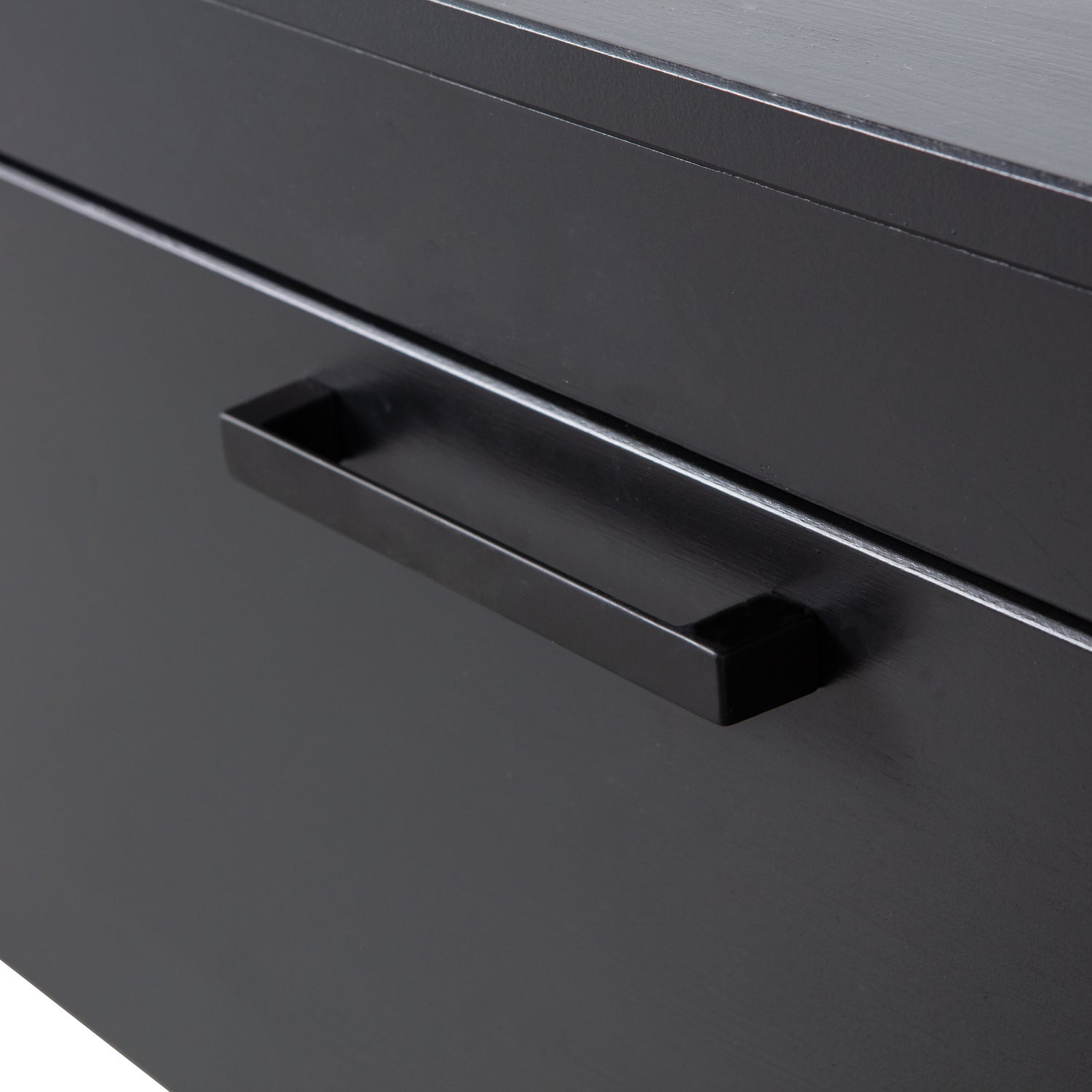 TV-meubel Bonk Grenen 120cm - Zwart - Afbeelding 6