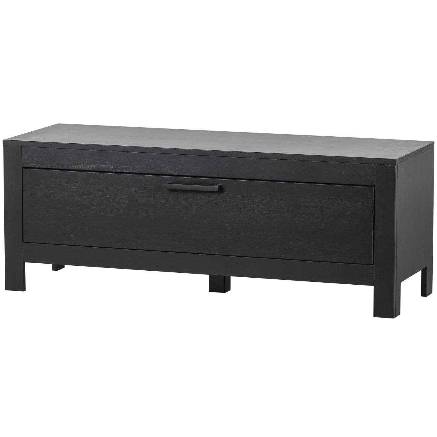 TV-meubel Bonk Grenen 120cm - Zwart