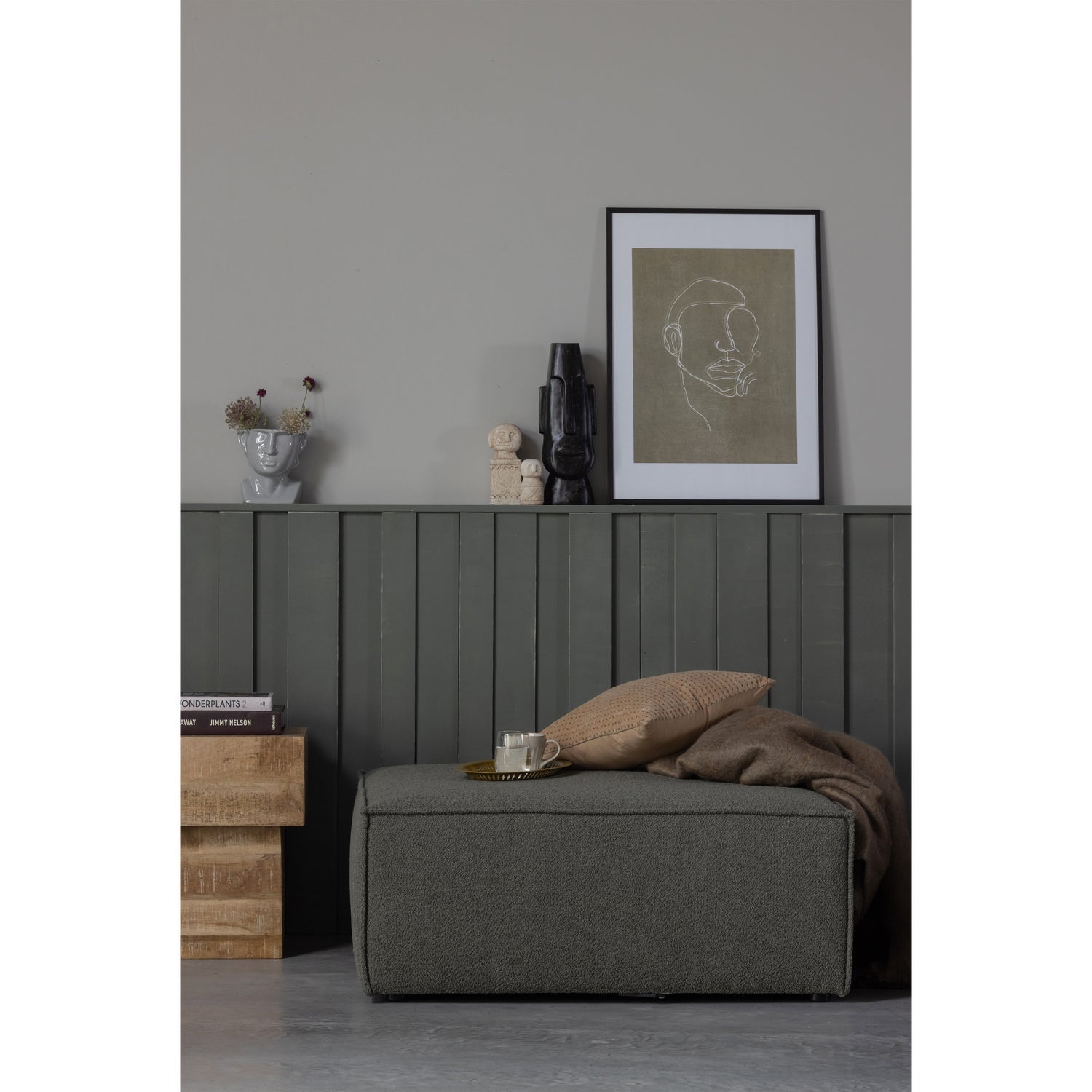 Balk too salontafel hout naturel - Afbeelding 3