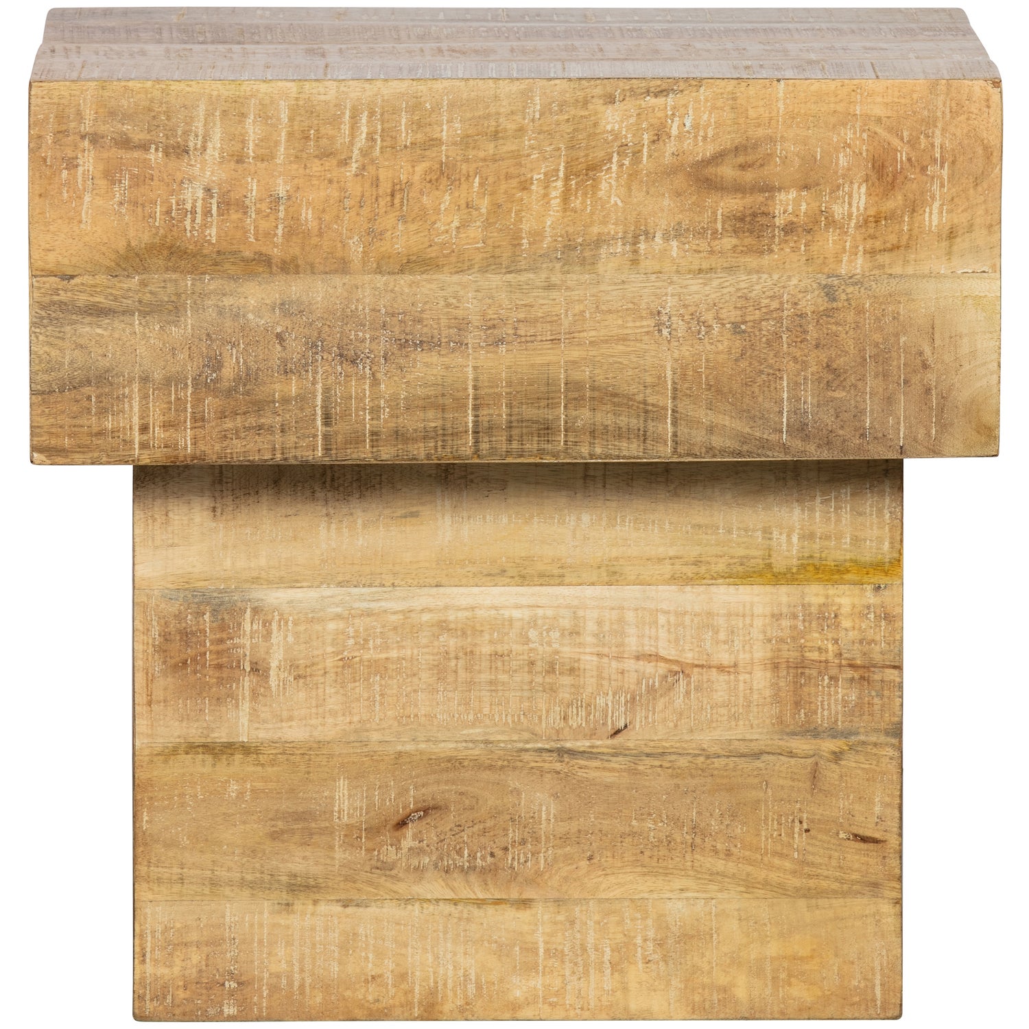 Balk too salontafel hout naturel - Afbeelding 5
