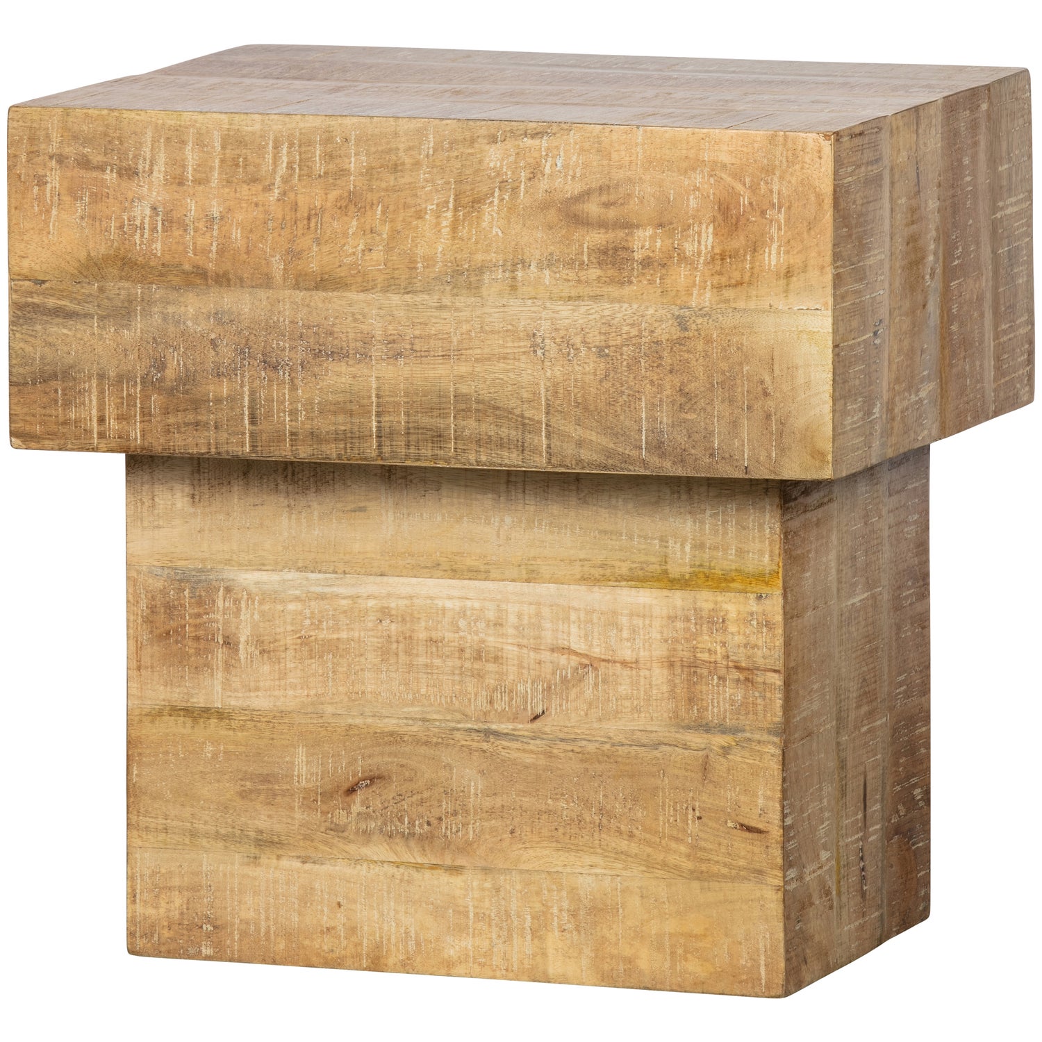 Balk too salontafel hout naturel - Afbeelding 2