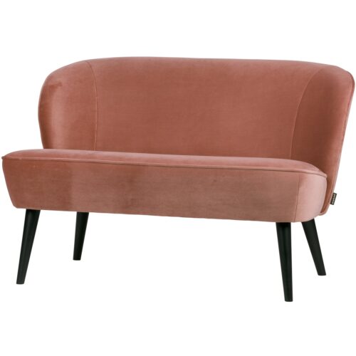 Bankje Sara Velvet - Oud Roze - Afbeelding 2