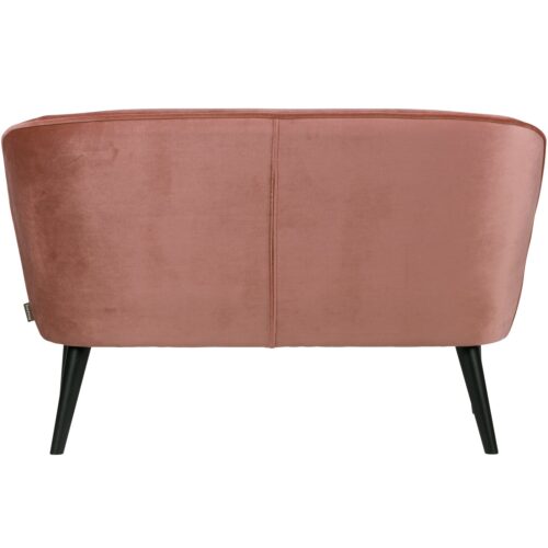 Bankje Sara Velvet - Oud Roze - Afbeelding 6