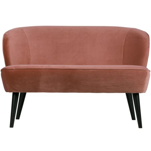 Bankje Sara Velvet - Oud Roze - Afbeelding 5