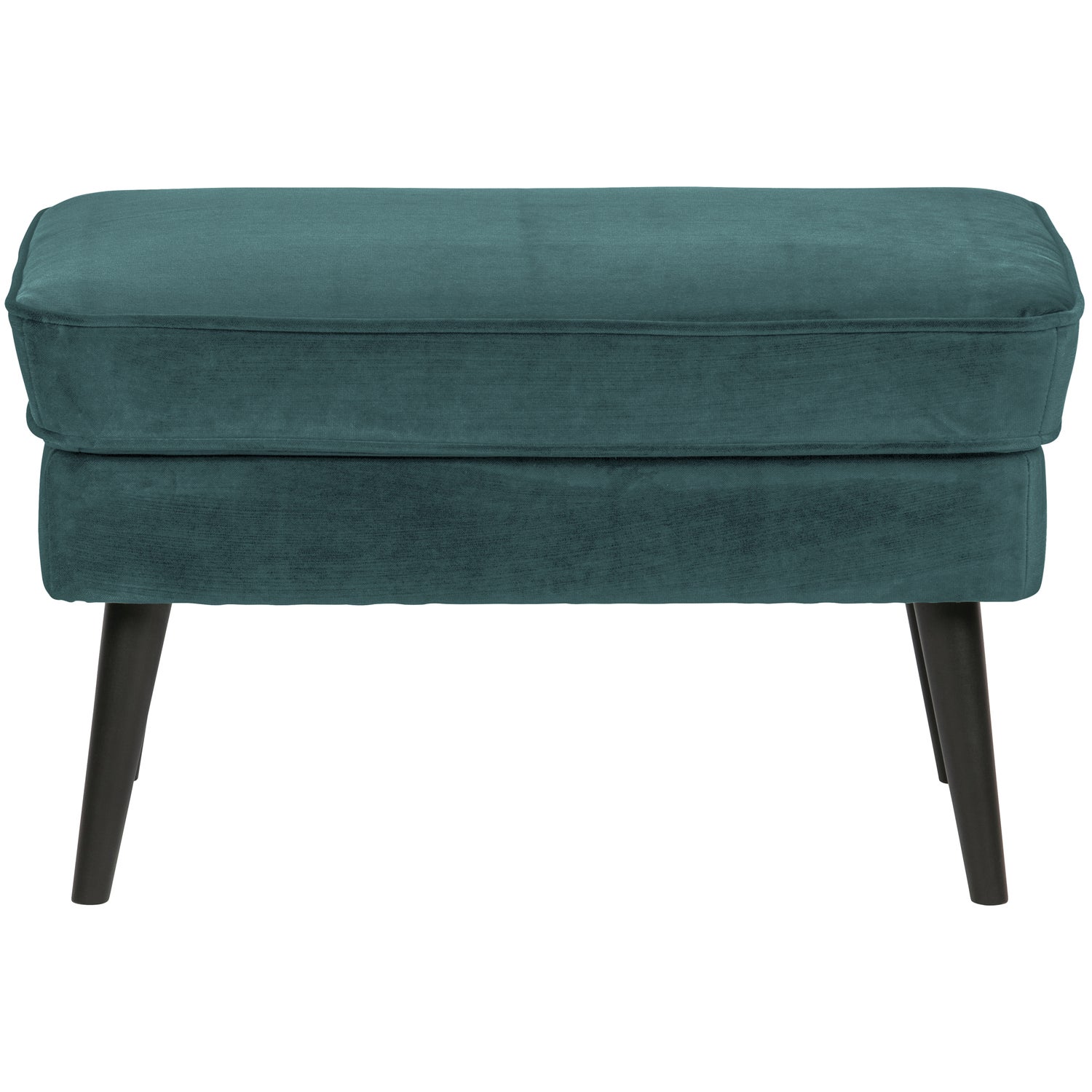 Hocker Rocco Fluweel Teal - Afbeelding 2