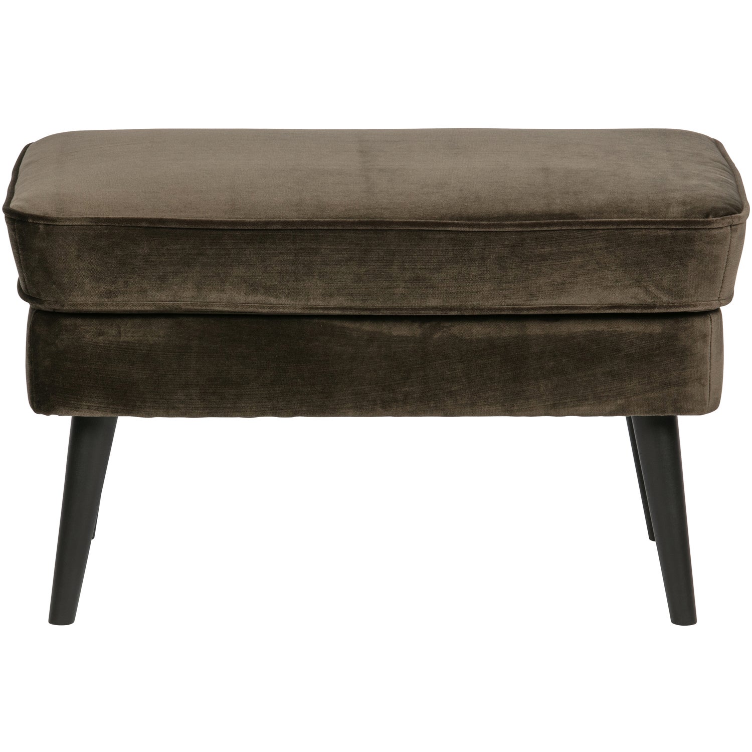 Hocker Rocco Fluweel Groen - Afbeelding 3