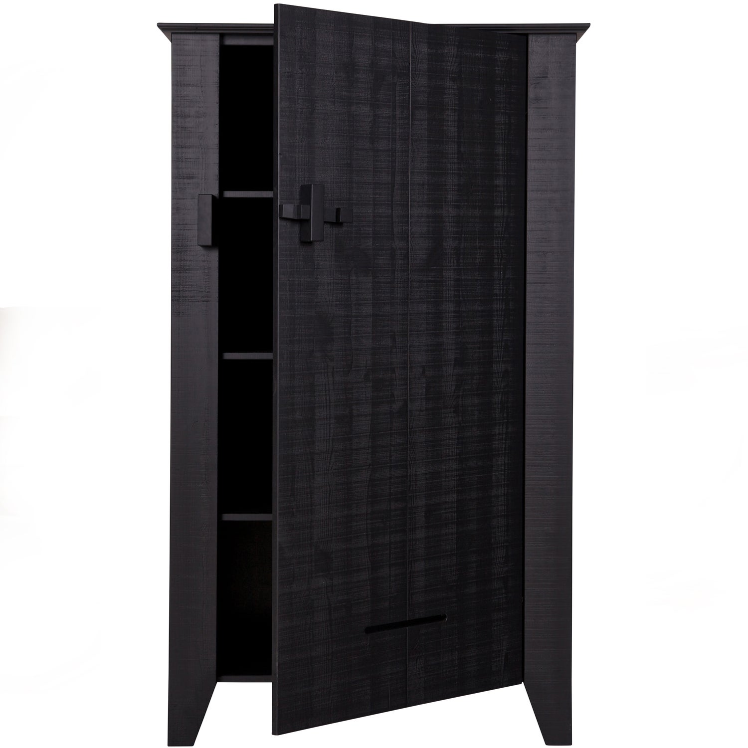 Opbergkast Gijs - Zwart - Afbeelding 4