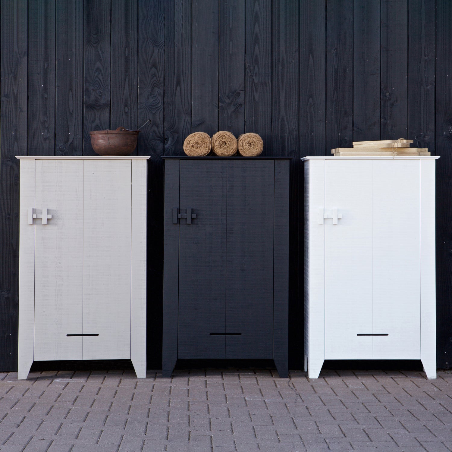 Opbergkast Gijs - Zwart - Afbeelding 2