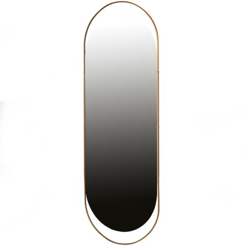 Sanou passpiegel ovaal xl antique brass 168x60 - Afbeelding 4