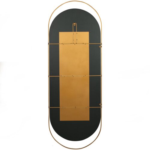 Sanou passpiegel ovaal xl antique brass 168x60 - Afbeelding 5