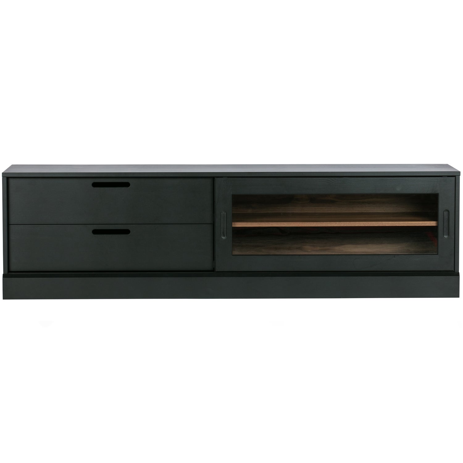 TV-meubel James 180cm - Zwart - Afbeelding 3