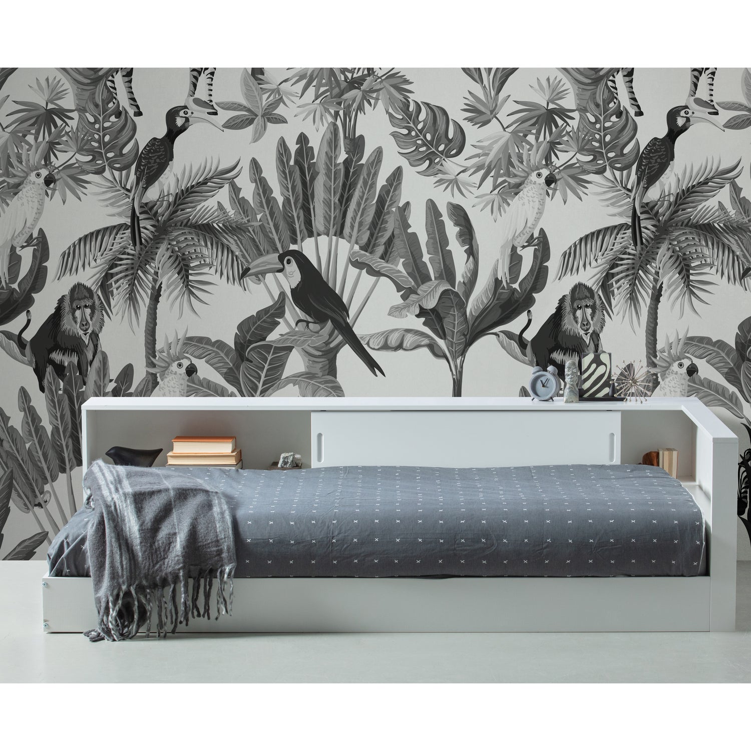 Eenpersoonshoekbed Connect - Wit - Afbeelding 2