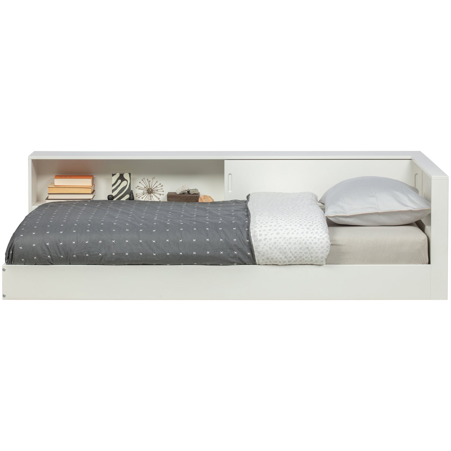 Eenpersoonshoekbed Connect - Wit - Afbeelding 3