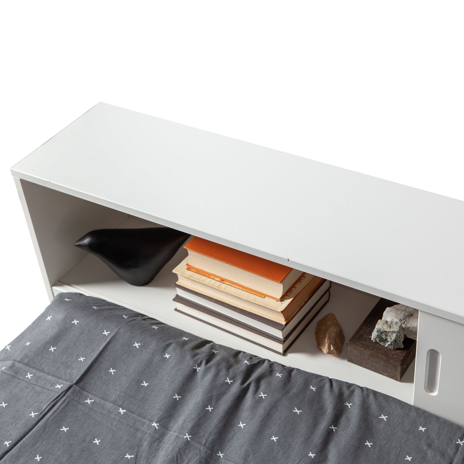 Eenpersoonshoekbed Connect - Wit - Afbeelding 8