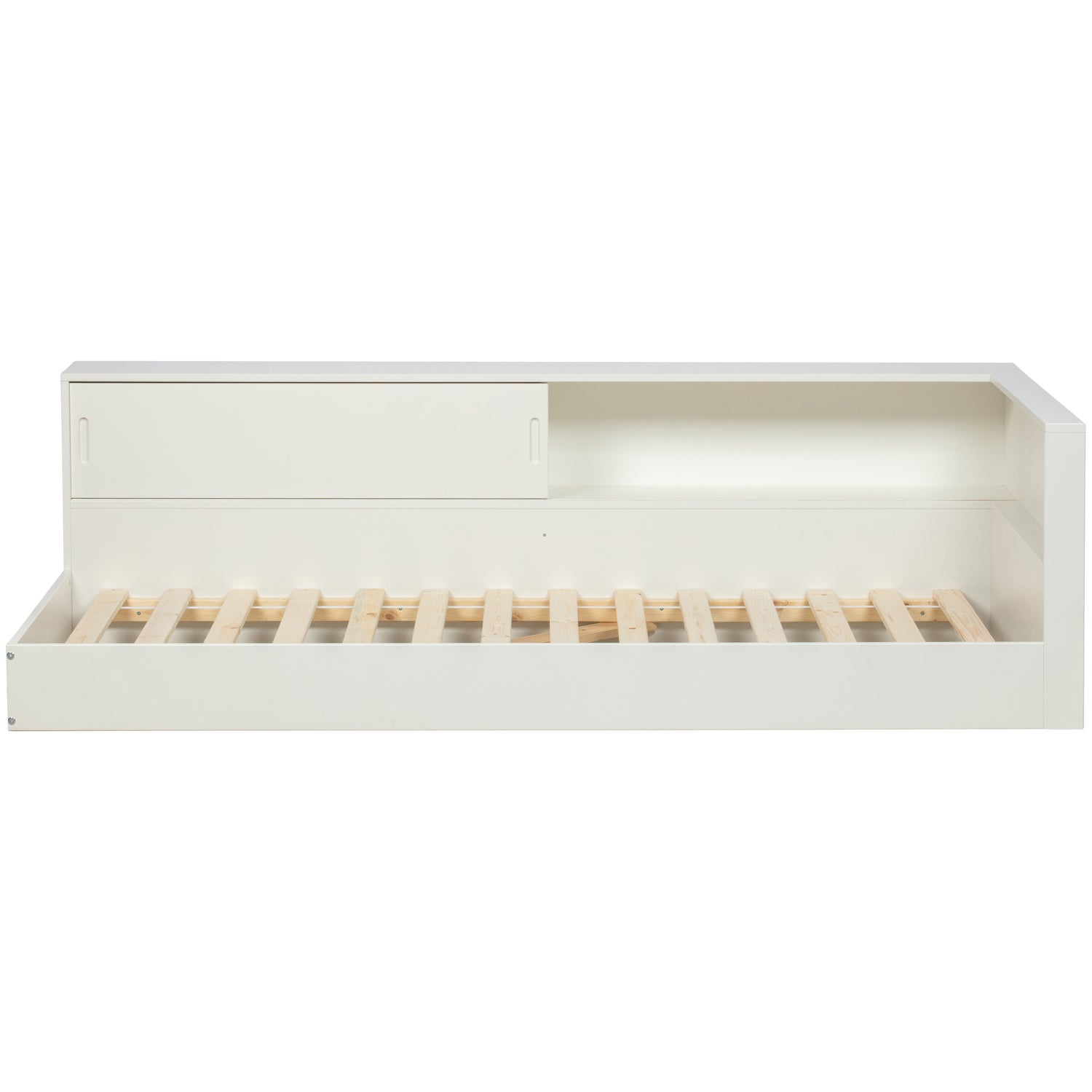 Eenpersoonshoekbed Connect - Wit - Afbeelding 4