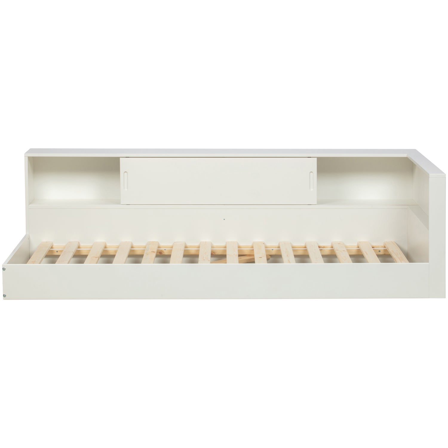 Eenpersoonshoekbed Connect - Wit - Afbeelding 6