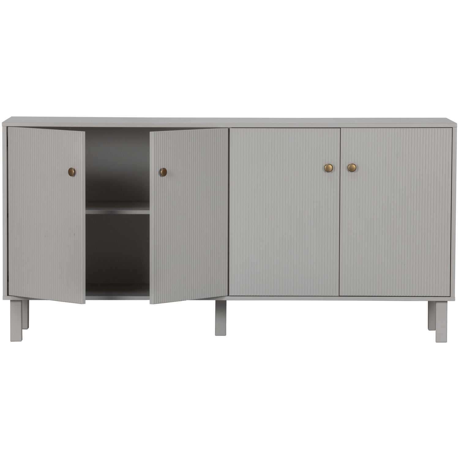 Dressoir Madu 160cm, kleur Wolkengrijs - Afbeelding 5