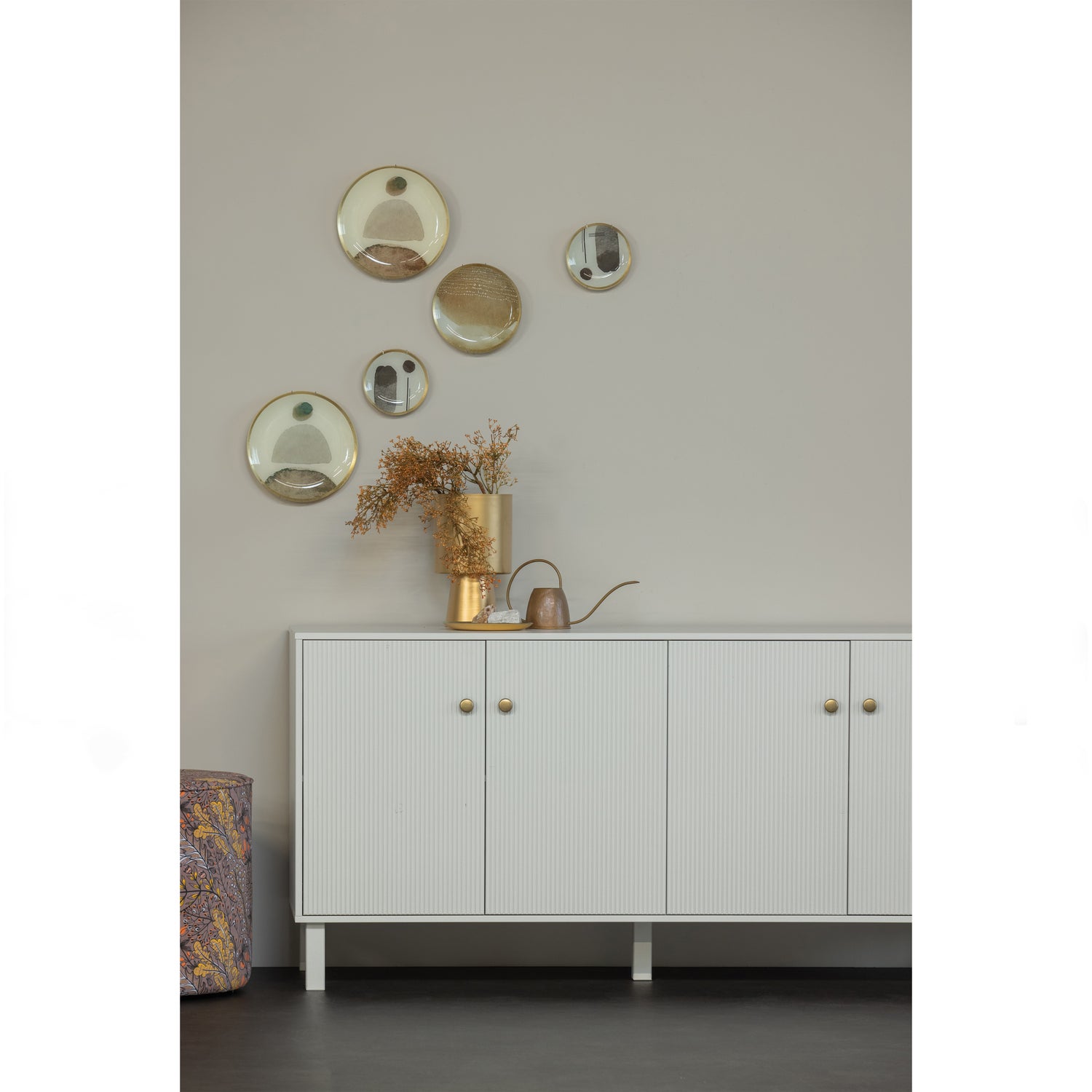 Dressoir Madu 160cm, kleur Wolkengrijs - Afbeelding 3