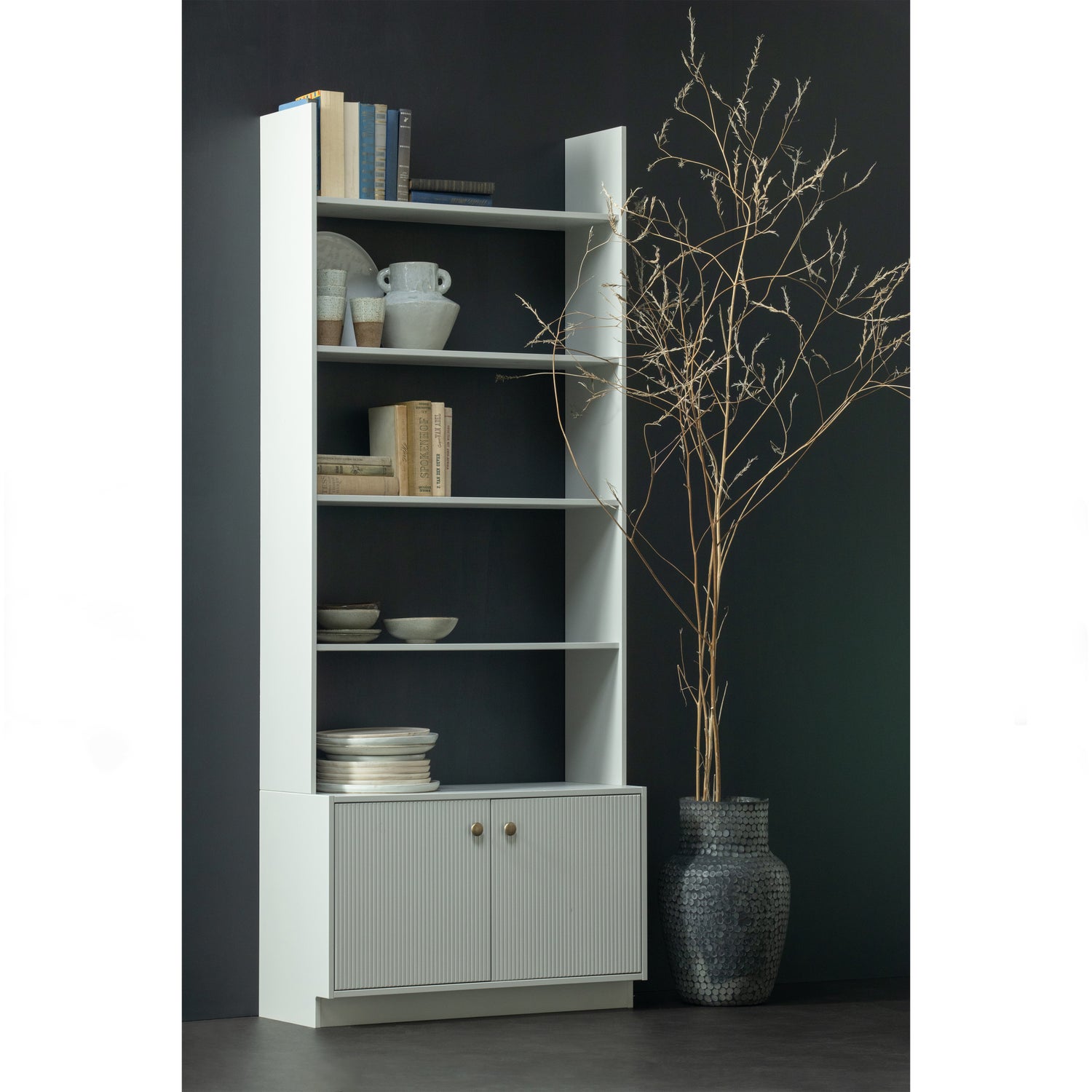 Boekenkast Madu Grenenhout 200 x 80cm - Afbeelding 3