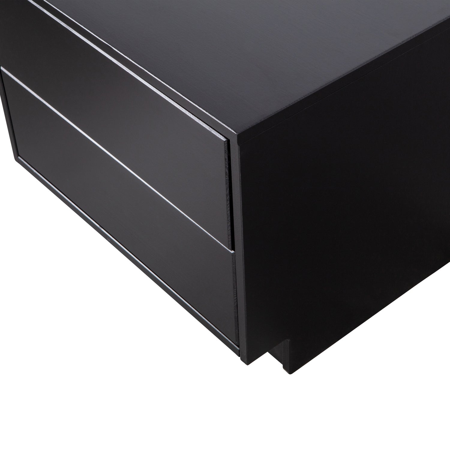 TV-meubel Finca Mat zwart, 50cm - Afbeelding 5