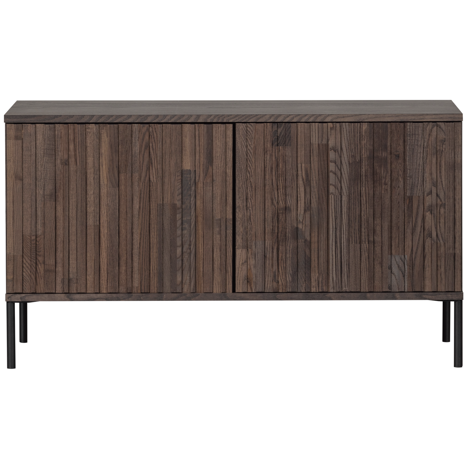 TV-meubel New Gravure Grenen 100cm, kleur Espresso - Afbeelding 4