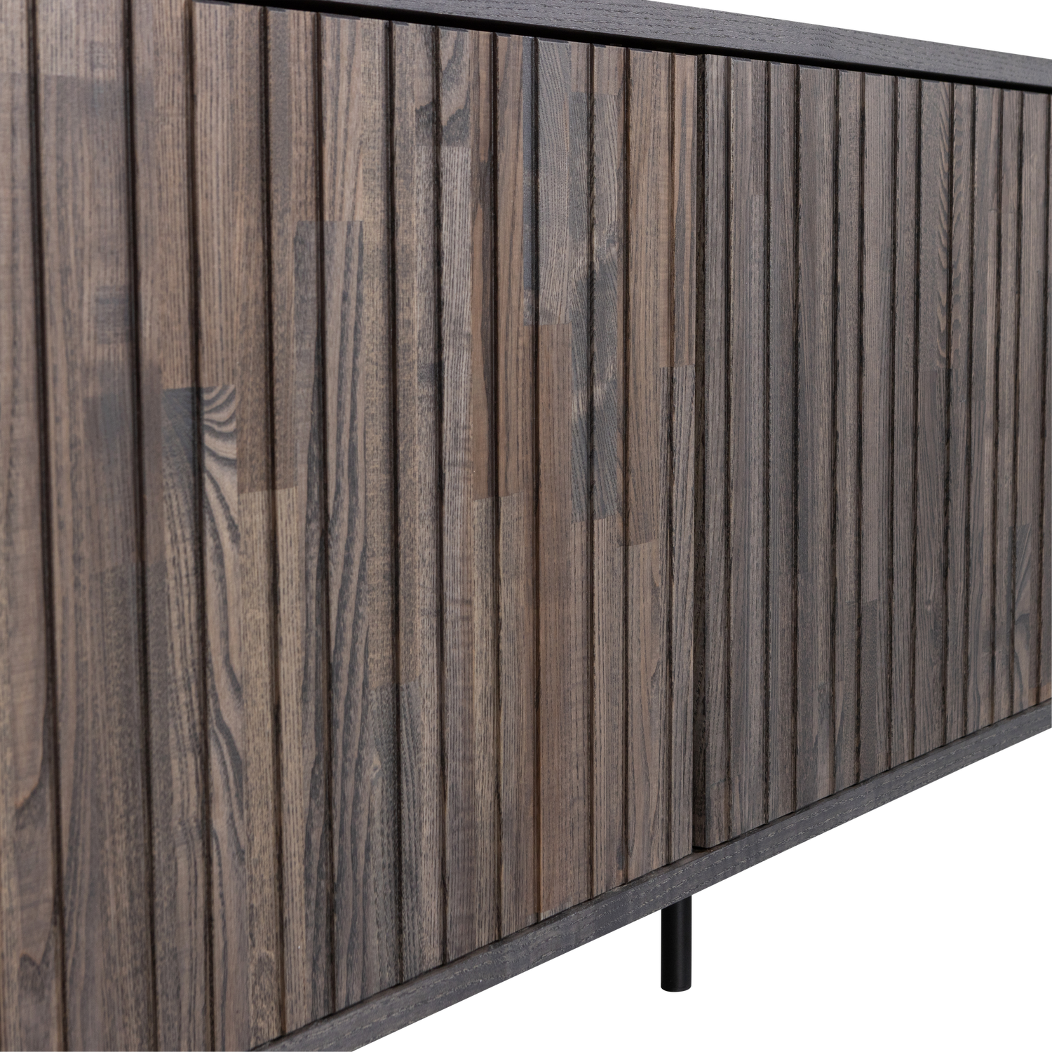 TV-meubel New Gravure Grenen 150cm - Espresso - Afbeelding 7