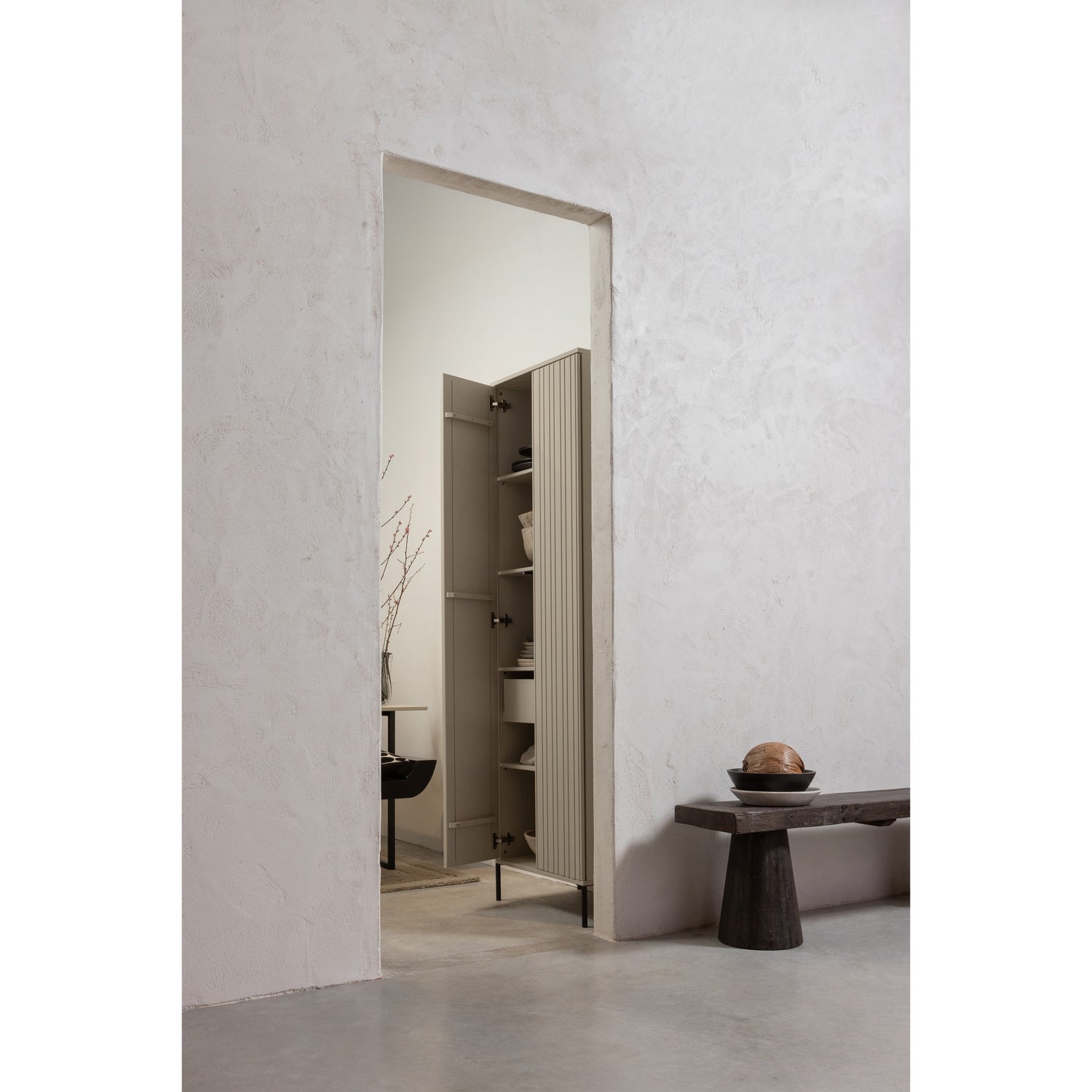 Opbergkast New Gravure 120 x 60cm - Dust - Afbeelding 10