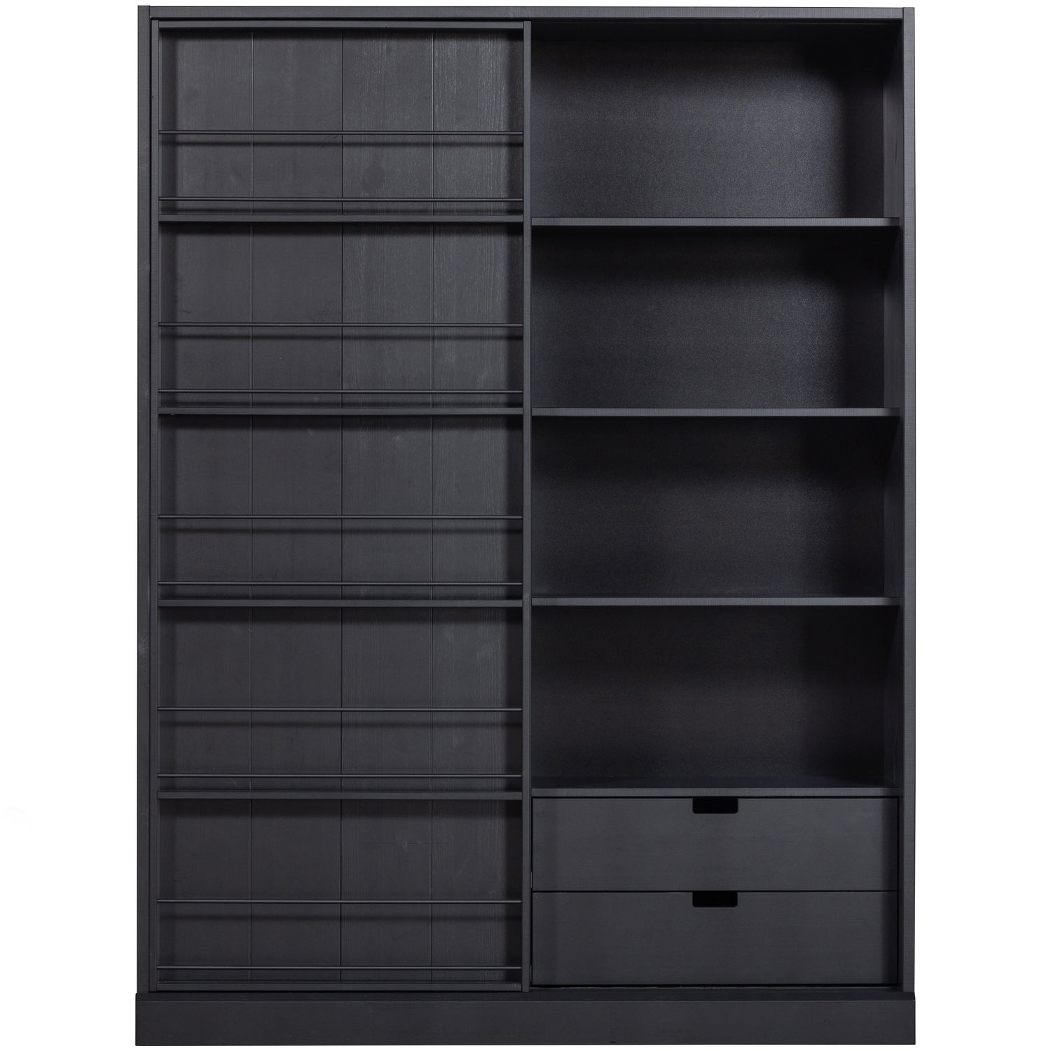 Opbergkast Swing Met schuifdeur - Mat Zwart - Afbeelding 4