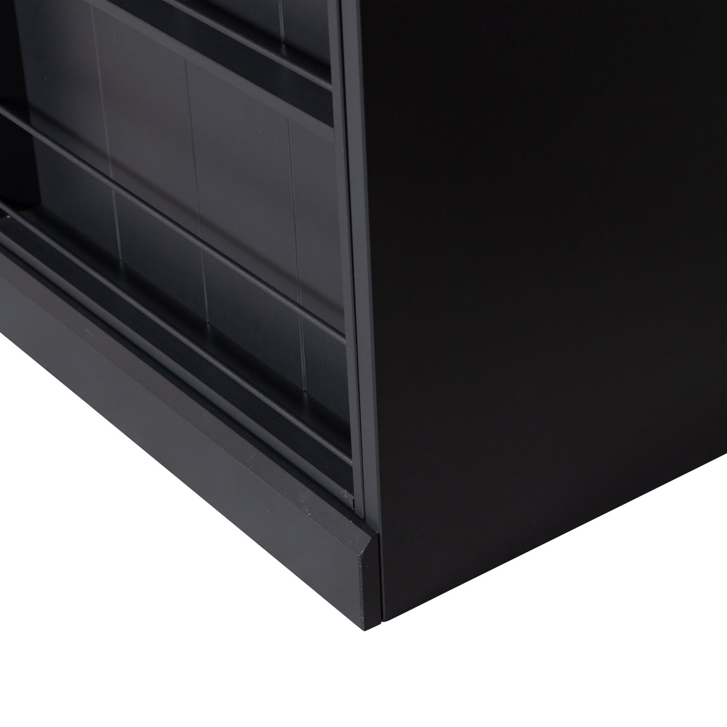 Opbergkast Swing Met schuifdeur - Mat Zwart - Afbeelding 10