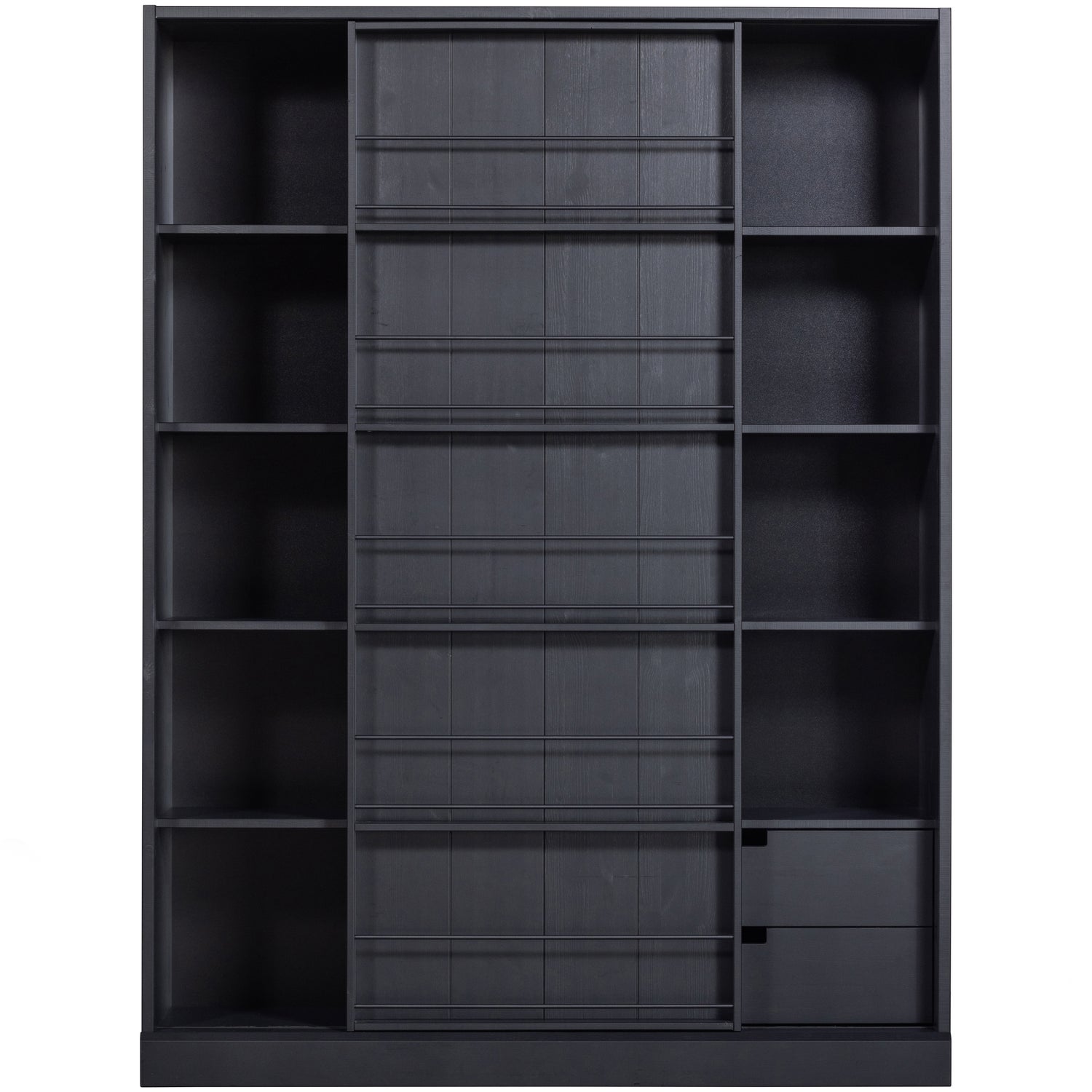 Opbergkast Swing Met schuifdeur - Mat Zwart - Afbeelding 5