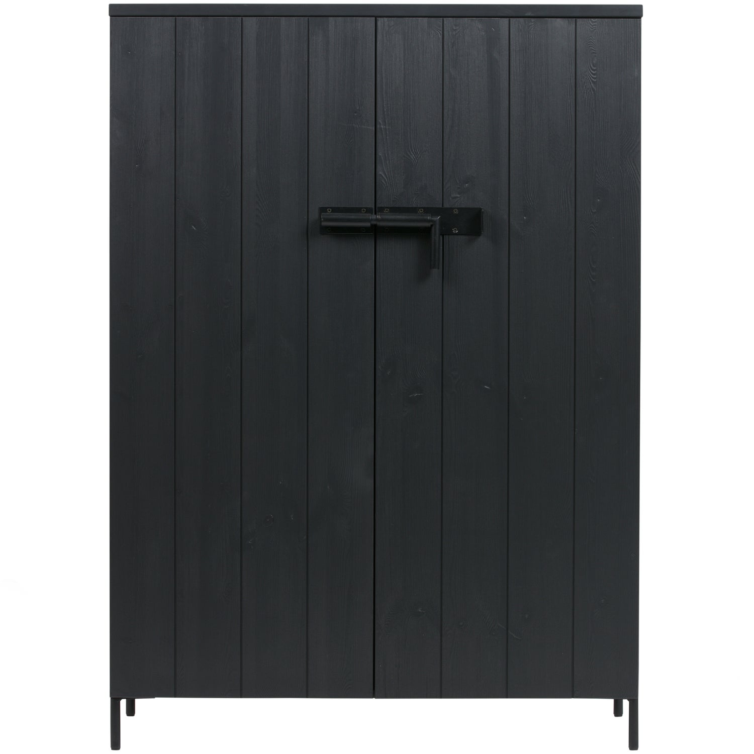 Opbergkast Bruut kleur Zwart - Afbeelding 4