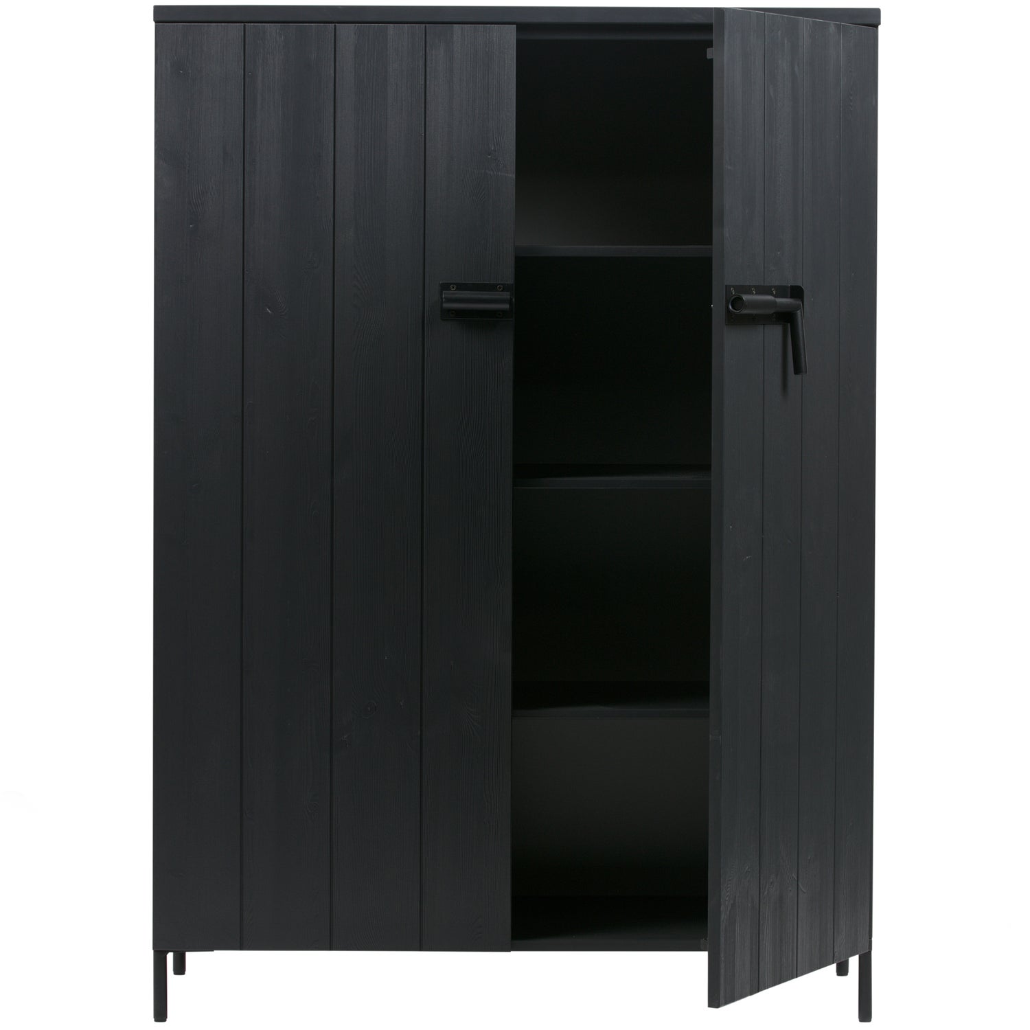 Opbergkast Bruut kleur Zwart - Afbeelding 6