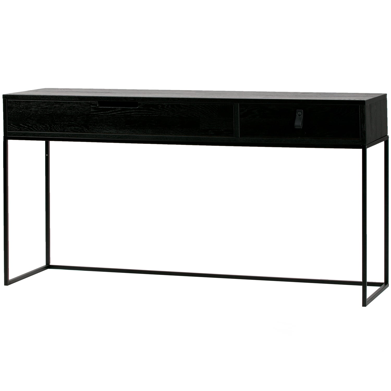 Sidetable Silas 140cm Zwart