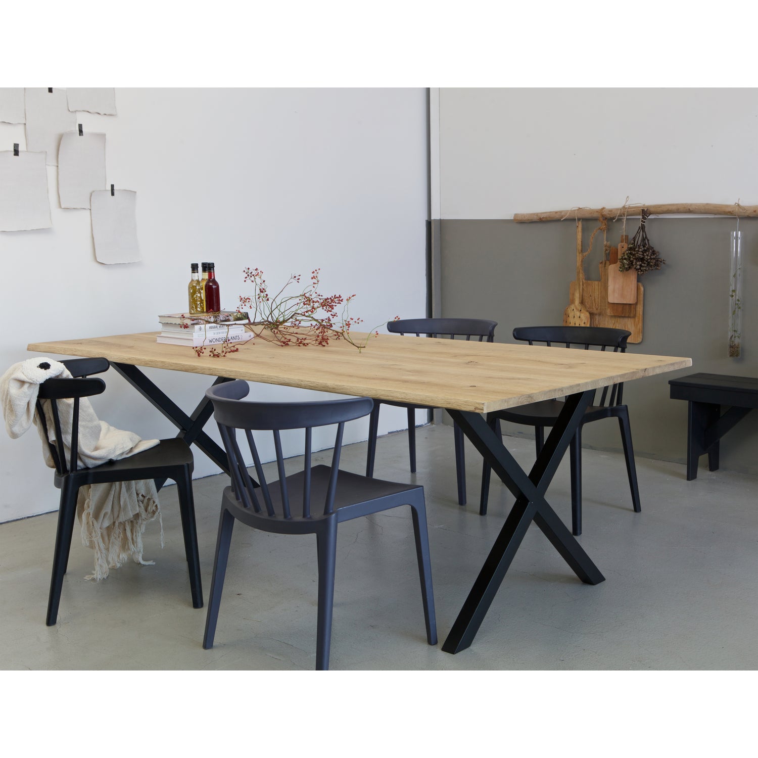 Tuin / Eetkamerstoel Bliss - Zwart - Afbeelding 11