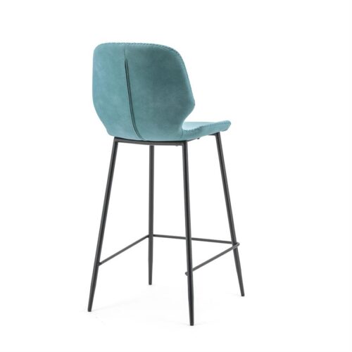 Barkruk Seashell blauw (zithoogte 65cm) - Afbeelding 11