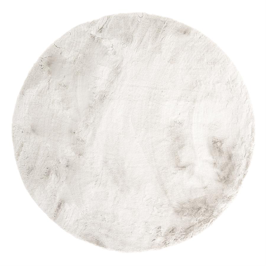 Vloerkleed Zena rond beige - Afbeelding 5