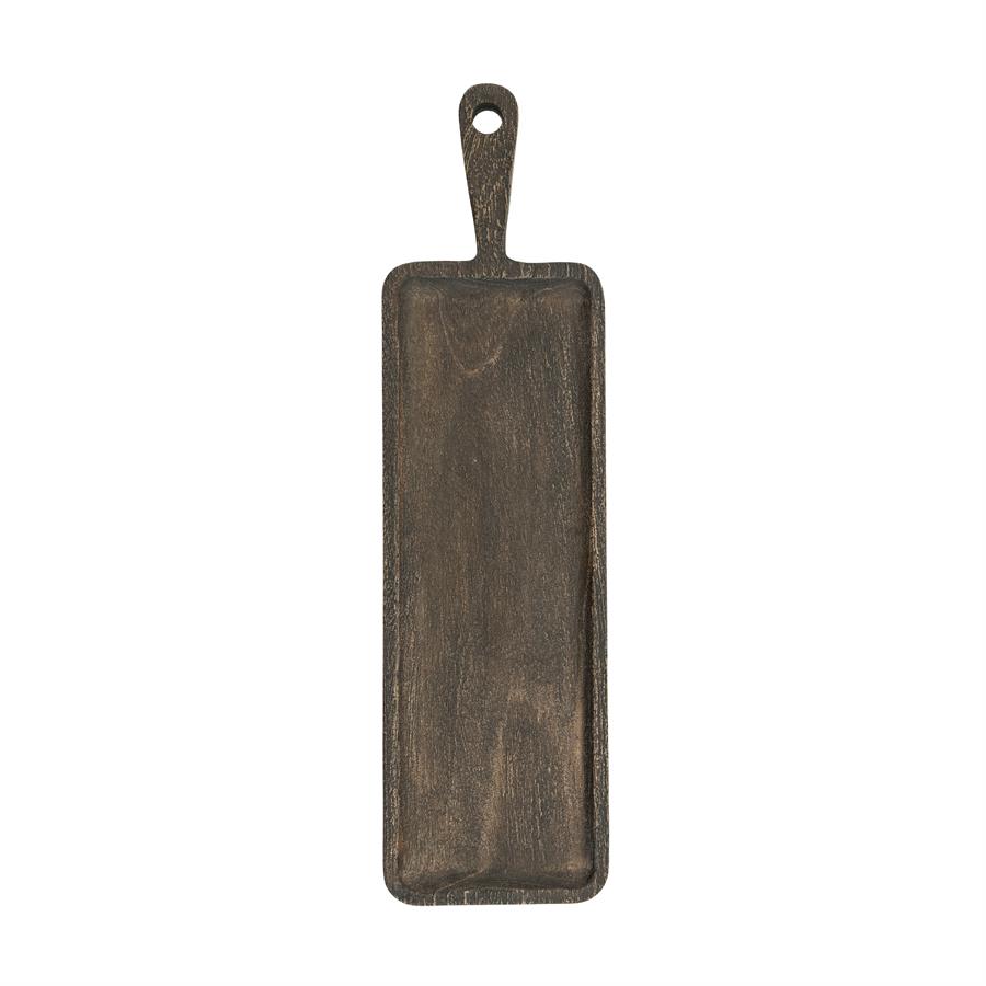 Serveerplank Plancha Mangohout 60 cm - Bruin - Afbeelding 6