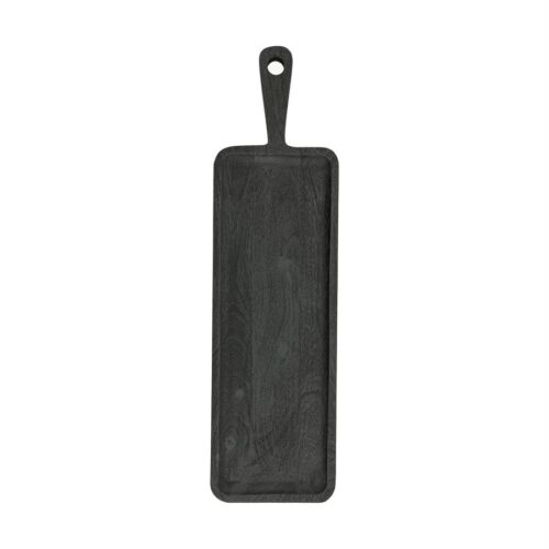 Serveerplank Plancha Mangohout 60 cm - Zwart - Afbeelding 5