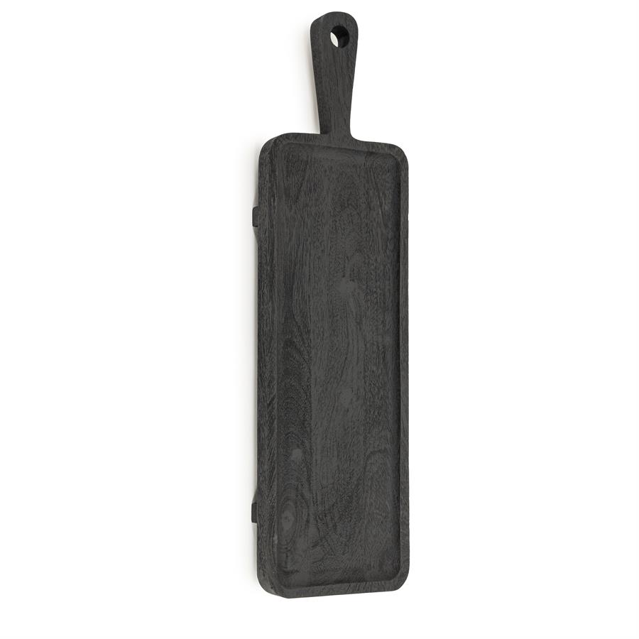 Serveerplank Plancha Mangohout 60 cm - Zwart - Afbeelding 6