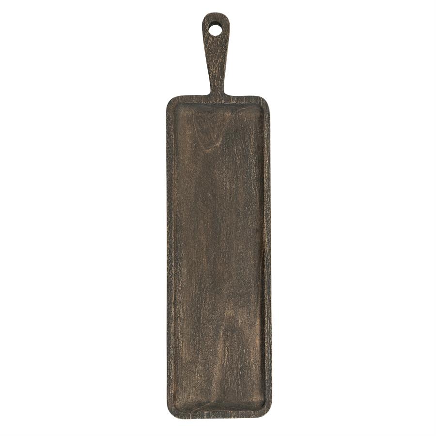 Serveerplank Plancha Mangohout 74 cm - Bruin - Afbeelding 6