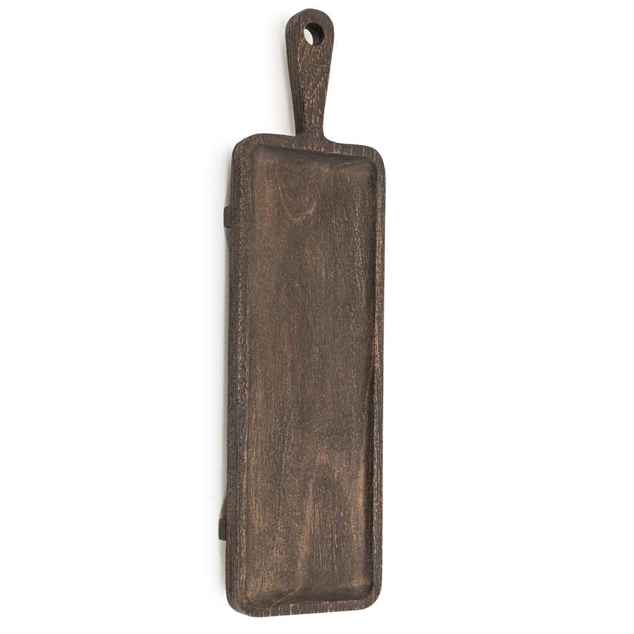 Serveerplank Plancha Mangohout 74 cm - Bruin - Afbeelding 7