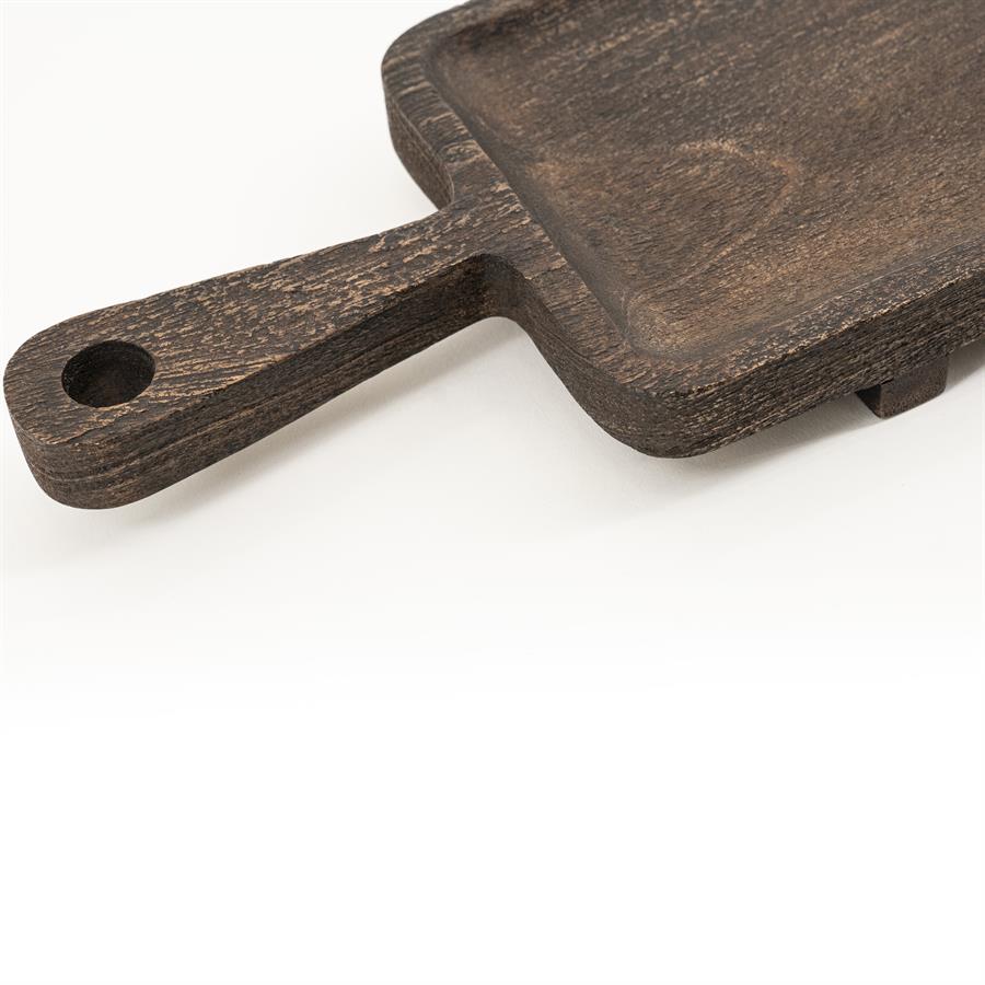 Serveerplank Plancha Mangohout 74 cm - Bruin - Afbeelding 8