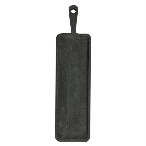 Serveerplank Plancha Mangohout 74 cm - Zwart - Afbeelding 5