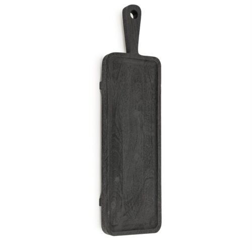 Serveerplank Plancha Mangohout 74 cm - Zwart - Afbeelding 6
